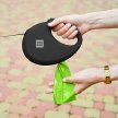 Фото 7 - рулетки WAUDOG R-leash поводок рулетка с контейнером для пакетов, светоотражающая лента, черный