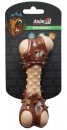 Фото 2 - игрушки AnimAll GrizZzly игрушка для собак косточка с ароматом мяса, коричневый