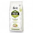 Фото - сухий корм Brit Fresh Dog Active Run & Work Duck & Millet сухий корм для активних собак КАЧКА та ПШОНО