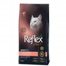 Фото - сухой корм Reflex Plus (Рефлекс Плюс) Adult Hairball & Indoor Salmon корм для кошек живущих в помещении и для вывода шерсти, с лососем