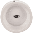 Фото 2 - миски, напувалки, фонтани Trixie Ceramic Bowl керамічна миска на підставці для котів, біла (24798)