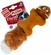 Фото - игрушки GiGwi (Гигви) Plush Friendz БЕЛКА игрушка для собак с 2-мя пищалками, 24 см