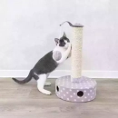 Фото - когтеточки, с домиками Trixie Junior Scratching Post когтеточка с шариком для котят, сиреневый (42930)