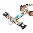 Фото - амуниция Max & Molly Urban Pets H-Harness шлея для собак Comic