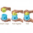 Фото 5 - игрушки West Paw Toppl Aqua игрушка для собак Топпл, голубой