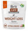 Фото - сухий корм Brit Care Dog Hypoallergenic Calorie Control Weight Loss Rabbit гіпоалергенний сухий корм для собак із зайвою вагою КРОЛИК