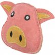 Фото 3 - іграшки Trixie Pig іграшка зі шкіри для собак ПОРОСЯ (35990)