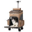 Фото - переноски, сумки, рюкзаки Voyager Pet Trolley Bag водонепроницаемая тележка-рюкзак для кошек и собак, бежевый