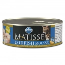 Фото - влажный корм (консервы) Farmina (Фармина) Matisse Mousse Codfish влажный корм для кошек ТРЕСКА