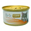 Фото - влажный корм (консервы) Brit Care Cat Adult Tuna, Сarrots and Рeas консервы для кошек ТУНЕЦ, МОРКОВЬ И ГОРОХ