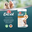 Фото 8 - хондропротекторы 8in1 (8в1) EXCEL GLUCOSAMIN & MSM (ЕКСЕЛЬ ГЛЮКОЗАМИН И МСМ) пищевая добавка для собак