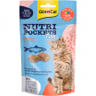 Фото - лакомства Gimcat NUTRI POCKETS FISH SALMON лакомство для кошек ЛОСОСЬ