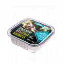 Фото - вологий корм (консерви) Monge Cat Bwild Grain Free Adult Codfish & Vegetables вологий корм для котів ТРІСКА та ОВОЧІ, паштет