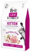 Фото - сухой корм Brit Care Cat Grain Free Kitten Chicken & Turkey беззерновой сухой корм для котят, беременных или кормящих кошек КУРИЦА и ИНДЕЙКА