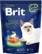 Фото - сухий корм Brit Premium Cat Sterilized Salmon сухий корм для стерилізованих кішок ЛОСОСЬ