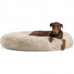 Фото - лежаки, матрасы, коврики и домики Best Friends Donut Shag Taupe лежак для собак и кошек БЕЖЕВАЯ ЭЛЕГАНТНОСТЬ