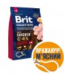 Фото - сухий корм Brit Premium Dog Senior Large & Extra Large L/XL Chicken сухий корм для літніх собак великих і гігантських порід КУРКА