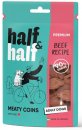 Фото - ласощі Half&Half Meaty Coins Adult Beef ласощі м'ясні монетки для собак ЯЛОВИЧИНА