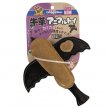 Фото 2 - іграшки DoggyMan Leather Bird жувальна іграшка з пищалкою для собак ПТАШКА