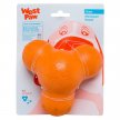Фото 2 - игрушки West Paw Tux Large Tangerine игрушка-кормушка тукс для собак, оранжевий