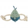 Фото - игрушки Trixie Fish on Rope игрушка из кожи для собак РЫБА НА ВЕРЕВКЕ (35996)
