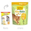 Фото 2 - ласощі Gimcat KASE ROLLIES (СИРНІ РОЛИКИ) вітамінні ласощі для котів