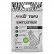 Фото 4 - наполнители AnimAll TOFU (ТОФУ) СОЕВЫЙ наполнитель в туалет для кошек АКТИВИРОВАНЫЙ УГОЛЬ