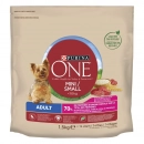 Фото - сухой корм Purina One (Пурина Ван) Mini/Small Adult корм для собак мини и малых пород ГОВЯДИНА И РИС