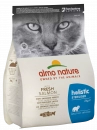 Фото - сухой корм Almo Nature Holistic STERILISED ADULT CAT WITH FRESH SALMON сухой корм для взрослых стерилизованных кошек ЛОСОСЬ