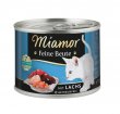 Фото - вологий корм (консерви) Miamor Feine Beute mit Lachs беззерновий вологий корм для котів ЛОСОСЬ
