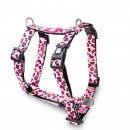 Фото - амуниция Max & Molly Urban Pets H-Harness шлея для собак Leopard Pink