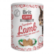 Фото - лакомства Brit Care Cat Snack Superfruits Lamb лакомство для кожи и шерсти кошек ЯГНЕНОК