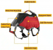 Фото 4 - рятувальні жилети Fovis Voyager Pet Dog Bagpack рятувальний жилет для собак