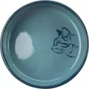 Фото - миски, напувалки, фонтани Trixie Ceramic Bowl керамічна миска для коротконосих кішок (24779)