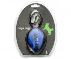 Фото - рулетки Flamingo (Фламинго) DogxToGo Belt Glassy поводок рулетка для собак - СВЕТООТРАЖАЮЩАЯ ЛЕНТА, синий