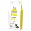 Фото - сухой корм Brit Care Dog Grain Free Mini Adult Lamb беззерновой сухой корм для собак мини пород ЯГНЕНОК