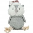 Фото - Категории Trixie Owl with Rope игрушка для собак РОЖДЕСТВЕНСКАЯ СОВА С КАНАТОМ (92007)