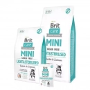 Фото - сухой корм Brit Care Dog Grain Free Mini Light & Sterilised Rabbit & Salmon беззерновой сухой корм для стерилизованных собак мини пород КРОЛИК и ЛОСОСЬ