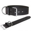 Фото 2 - амуниция Flamingo (Фламинго) RONDO COLLAR (РОНДО КОЛЛАР) ошейник для собак, натуральная кожа, черный