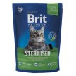 Фото - сухий корм Brit Premium Cat Sterilized Chicken & Chicken Liver сухий корм для кастрованих котів та стерилізованих кішок КУРКА та КУРЯЧА ПЕЧІНКА