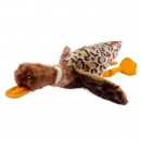 Фото - іграшки GiGwi (Гігві) Plush Dog Toys КАЧКА іграшка для собак з пищалками, 32 см