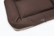 Фото 6 - лежаки, матраси, килимки та будиночки Harley & Cho LOUNGER WATERPROOF BROWN лежак-понтон двосторонній для собак, коричневий