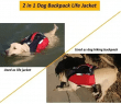 Фото 8 - рятувальні жилети Fovis Voyager Pet Dog Bagpack рятувальний жилет для собак