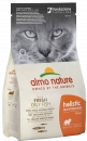 Фото - сухой корм Almo Nature Holistic MAINTENANCE ADULT CAT WITH FRESH FISH сухой корм для взрослых кошек РЫБА