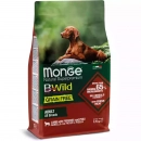 Фото - сухий корм Monge Dog BWild Grain Free Adult All Breeds Lamb сухий беззерновий корм для собак усіх порід ЯГНЯ