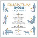 Фото - амуниция Kurgo Quantum 6-in-1 Dog Leash поводок перестежка для собак, черный