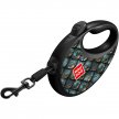 Фото 7 - рулетки Collar WAUDOG R-LEASH поводок-рулетка с контейнером для пакетов, светоотражающая лента, ЧЕШУЯ