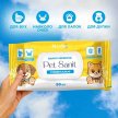 Фото 2 - щоденний догляд (шампуні, кондиціонери та інші засоби) Modes Pet Sanit вологі серветки для тварин, універсальні, БЕЗ АРОМАТУ