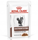 Фото - ветеринарные корма Royal Canin GASTRO INTESTINAL MODERATE CALORIE лечебные консервы для кошек