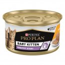 Фото - влажный корм (консервы) Purina Pro Plan (Пурина Про План) Baby Kitten Healthy Start влажный корм для котят после отлучения от матери КУРИЦА